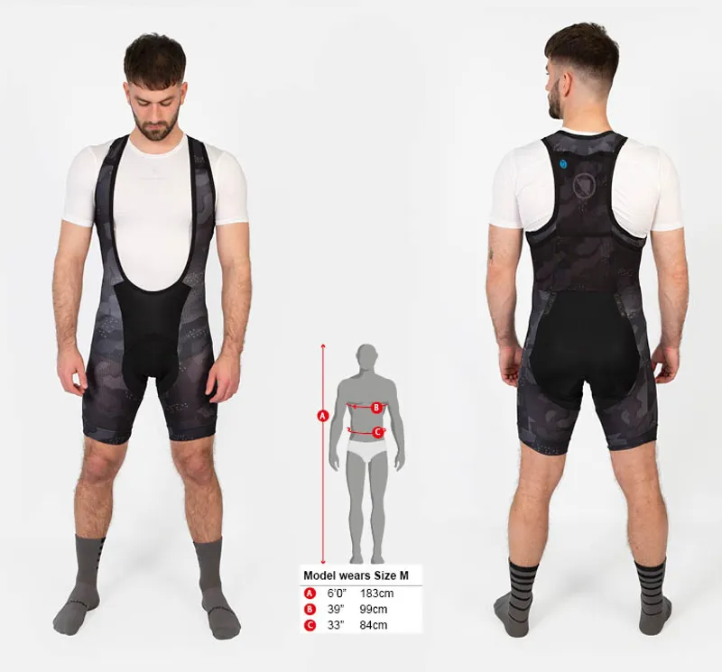 Endura SingleTrack MTB Bib Liner with Pad Black-5